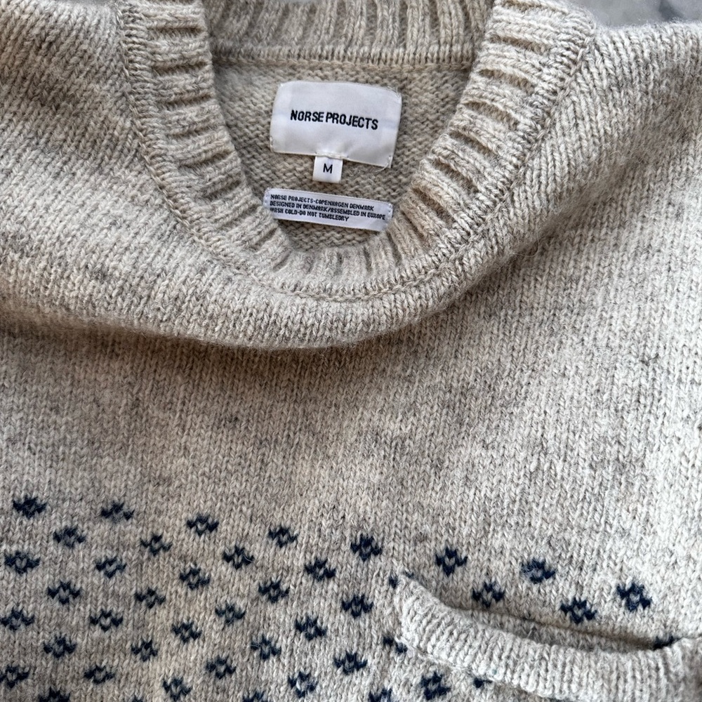Norse Projects 100% wool sweater